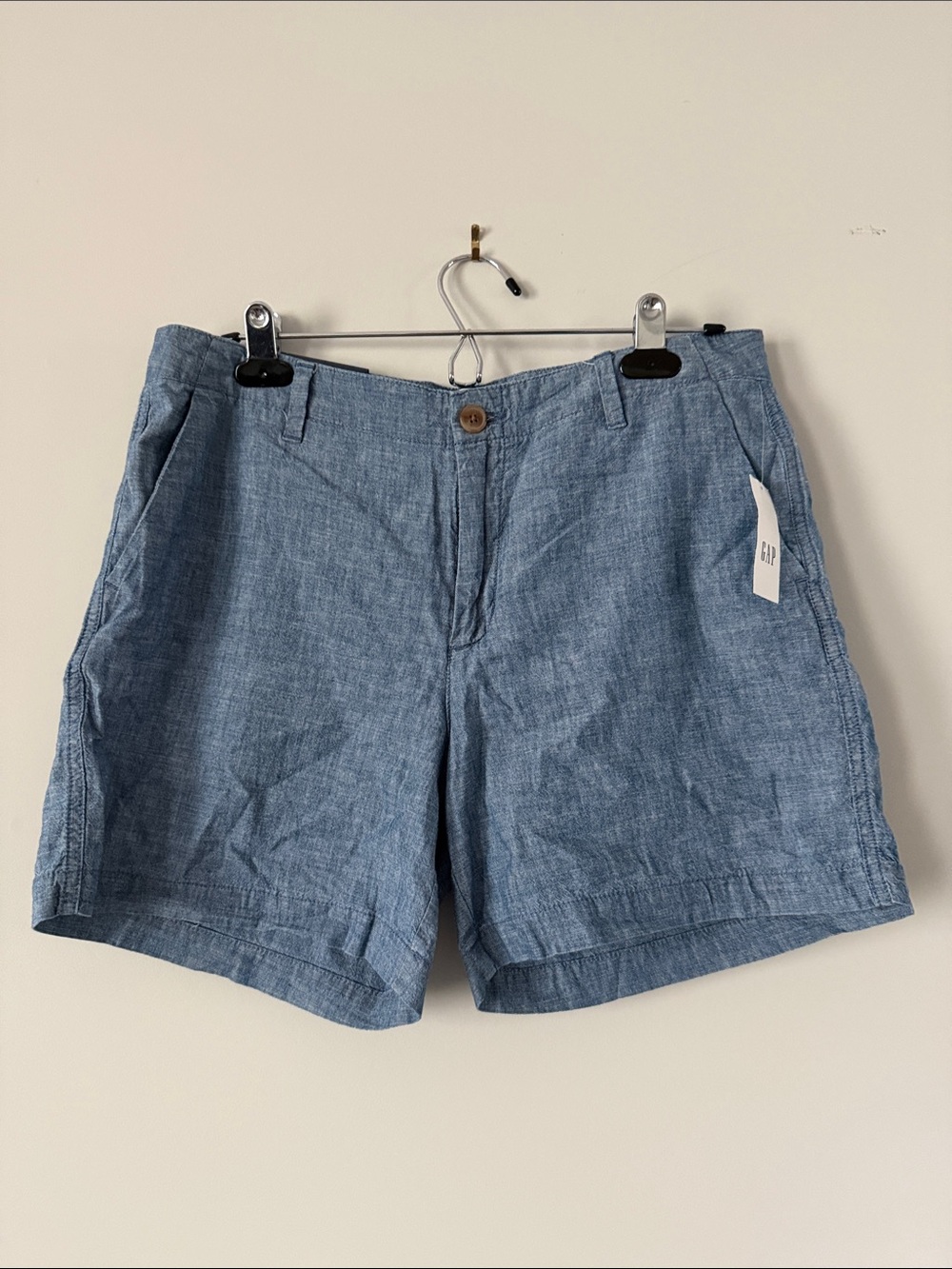 GAP Chambray Blue Casual Shorts